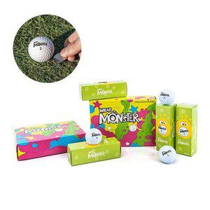 랩몬스터 FQNTDUPL 연습용 골프공 무광 유광 3개입 골프공 세트