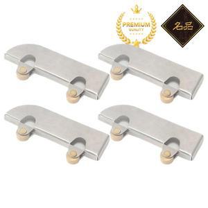 슬라이딩 도어 휠 트랙 롤러 욕실 캐비닛 편심 도르래에 대 한 4PCS 5mm 스테인레스 스틸