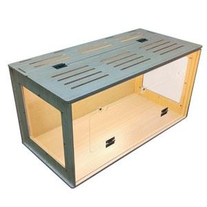 피그미다람쥐용품 골든햄스터케이지 80 리빙박스 대형 투명2종세트 60CM