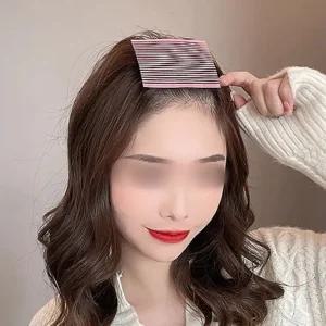 헤어 메이크업 고정 패드 앞머리 잔머리 찍찍이 시트 10매입