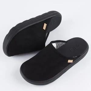 [휠라] 드리프터 튜브 스웨이드 방한 슬리퍼 블랙 1SM01967E