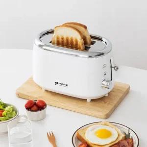식빵 베이글 7단계 굽기조절 해동기능 레트로 스텐 토스트기 KSJ-T560