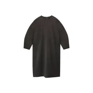 트리밍버드 롱 슬릿 셋업 원피스 애쉬 브라운 346857