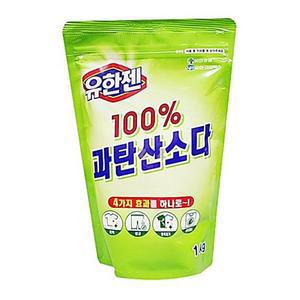 유한젠 과탄산소다 1kg 표백 탈취 얼룩제거 세탁표백제 산소계표백제 표백세제 얼룩제거세제