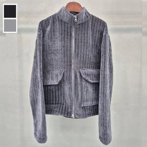 [리빌모아]남자 간절기 크롭 투웨이 니트집업 자켓 5C-JKA-Q113-그레이
