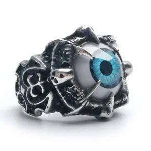 개성있는 가락지 발톱 왕눈알 링 선물 해골 악마의 기