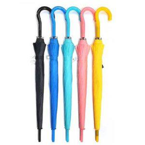 우산나라 썬더 남여공용 칼라곡자 우산 솔리드 튼튼 장 자동