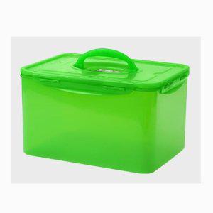 미라클 프레시존 원핸들 지퍼락 김치통 10리터