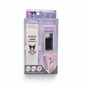 미러빗 마이멜로디굿즈 3in1빗 캐릭터빗 다기