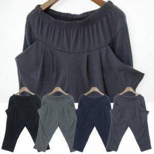 7부바지 밴드바지 7부 냉감바지 배기팬츠 배기