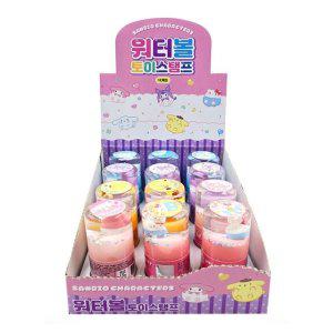 JMds 그린피앤에스 칭찬도장 산리오캐릭터즈 워터볼 토이스탬프 1박스 (12개입)