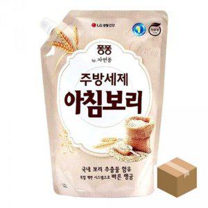 주방세제 과일세정 주방용과일세정제 아침보리세제 리필형 1.2L