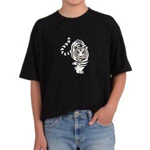기능성 반팔티셔츠 호랑이 백호 제왕 타이거그림 다양한색상 전사이즈