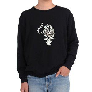 기모맨투맨 호랑이 백호 제왕 타이거그림 다양한색상 전사이즈