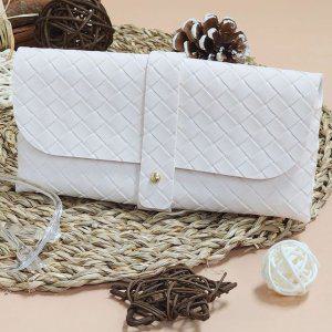 고급 안경케이스 PU가죽 선글라스 케이스 화이트