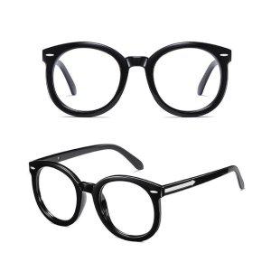 블루라이트차단 베이직 빅 뿔테 안경