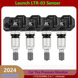 런치 RF 센서 X431 LTR-03 RF05 315/433MHZ 2in1 자동차 Tpms 타이어 압력 센서 수리 프로그램(LAUNCH CRT5011E I-TPMS 도구 포함)