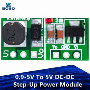 1~10PCS 효율성 0.9-5V ~ 5V DC-DC 스텝업 전원 모듈 전압 부스트 컨버터 보드-1.5V-4.2V 입력 ~ 5V 출력에 이상적