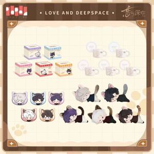 사전 판매 Sunsyea Love and Deepspace 공식 상품 오리지널 MHXN 배지 인형 Sylus Xavier Caleb Rafayel Zayne