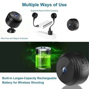 A9 미니 카메라 HD 지능형 홈 보안 IP WiFi 카메라 모니터 모바일 원격 카메라 모바일 원격 애플리케이션