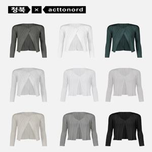 슬림핏 짧은 코트 자켓 여성 패션 봄 가을 얇은 디자인 감각의 접이식 가디건 아우터 스타일리시한 외투