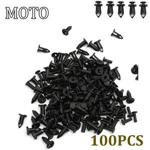 UTV ATV 폴라리스 보스 프레데터 레인저스 RZR 스크램블러 스포츠맨 트레일 일반 LTZ400 250Ex 300Ex 용 100PCS 플라스틱 펜더 클립