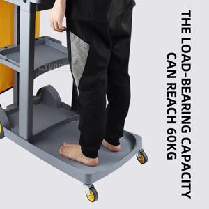다기능 청소 카트 린넨 카트 부동산/쇼핑몰/호텔/게스트하우스 청소 카트 서비스 카트 청소 트롤리