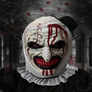 할로윈 무서운 마스크 Terrifier 광대 라텍스 마스크 공포 클럽 장난 머리 커버 크리스마스 파티 코스프레 의상 소품 액세서리