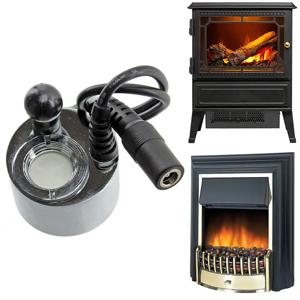 Opti-Myst 전기 화재 변환기 디스크 및 제거 도구, DIMPLEX M-011B M011B 히터 수족관 어항 무화기, 세트당 4 개