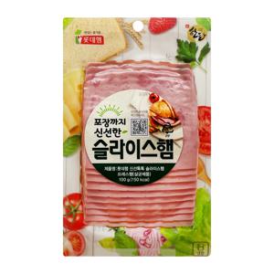 롯데푸드 슬라이스햄 100g