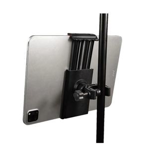 범용 마이크 스탠드 마운트 거치대, 휴대폰 및 태블릿 클립, 휴대폰 브래킷, 360 ° 회전 악기