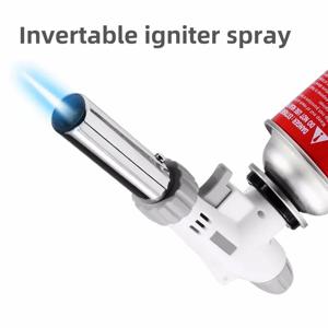토치 요리 자동 점화 부탄 가스 용접 버너 용접 가스 버너 불꽃 가스 토치 불꽃 총 바베큐 캠핑 요리를위한 불어