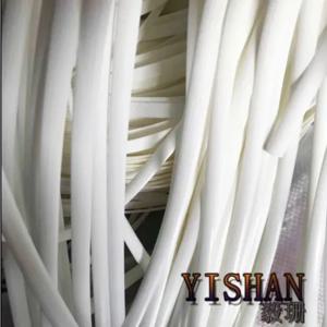 70 미터(500g) 너비: 8mm 흰색 그라데이션 평면 합성 등나무 직조 재료 플라스틱 니트 수리 의자 테이블 PE 등나무