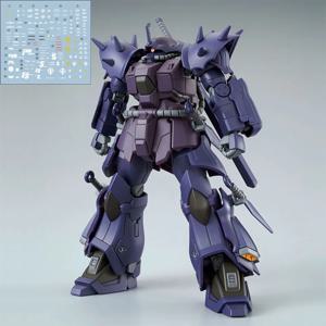 MS-08TX/N Ifrit Night Battle Typ 조립 모델 키트 워터 스티커 브래킷이있는 액션 피규어 장난감 특수 효과 더블 나이프