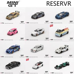 (고급) MINIGT 1/64 닛산 람보르기니 도요타 마즈다 스바루 자동차 합금 자동차 다이캐스트 금속 모델 어린이 장난감 소년
