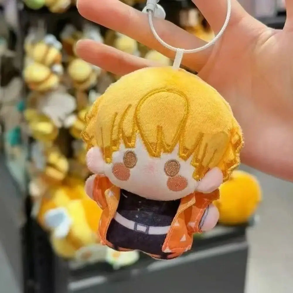 귀멸의 칼날 봉제 인형 펜던트 교쥬로 일본 애니메이션 코스프레 장난감 토미오카 기유 10cm 귀여운 봉제 인형 키체인