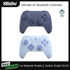 Nintendo Switch,OLED 콘솔용 홀 효과 조이스틱이 포함된 스위치 2 무선 게임 패드용 8BitDo Ultimate 2C Bluetooth 컨트롤러
