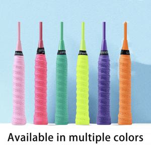 10pcs 혼합 포장, 슈퍼 흡수성 미끄럼 방지 라켓 그립, 테니스, 배드민턴 및 낚싯대에 적합, 그립 강화