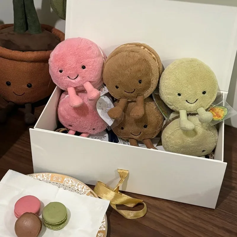 재고 있음 재고 고양이 재미있는 디저트 시리즈 퍼프 딸기 타르트 Keluli 장난감 인형 여자 친구의 휴일 생일 선물