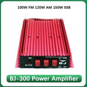 Baojie BJ-300 Plus 전력 증폭기 100W FM 120W AM 150W SSB 3-30MHZ 미니 크기 및 고전력 CB 라디오 12-14V BJ-300 증폭기