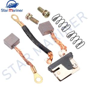 63P-82181 카본 브러시 세트, 야마하 아웃보드 모터 2T 및 4T 115HP 150HP 트림 틸트 모터 62X-4386K 브러시 포함 63P-43892-10