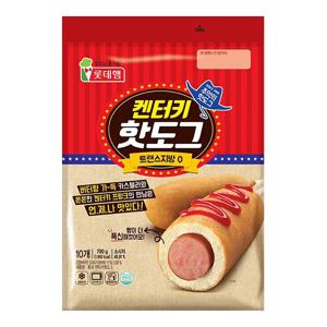 롯데푸드 켄터키 핫도그 700g