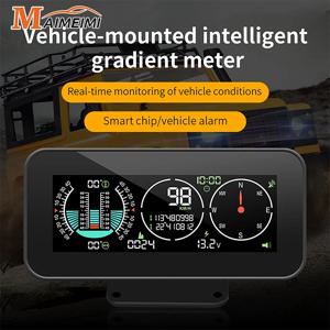 M60 M50 4x4 오프로드 GPS 스마트 경사계 자동차 디지털 디스플레이 틸트 피치 각도 경사계 자동 HUD 지능형 경사계