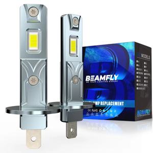 LED 100W 헤드라이트 전구 H1 무선 20000LM 16pcs 3570 CSP 칩 높은 낮은 빔 자동차 조명 플러그 앤 플레이 안개 조명 6500K 화이트