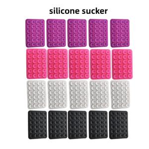 핸드프리 휴대폰 액세서리 실리콘 흡입 컵, 셀카 비디오용 커버, 범용 미끄럼 방지 흡입 컵