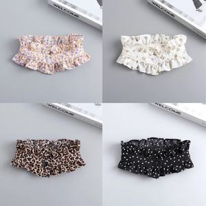 여성을위한 패션 프릴 버튼 가짜 칼라 스탠드 분리형 칼라 가짜 소녀 빈티지 레이스 숙녀 거짓 블라우스 칼라