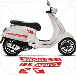 Vespa GTS 250 GTS 300 GTV 250 GTV 300 GTS250 GTS300 GTV300 GTV300 스쿠터 스티커 세트 사이드 바디 데칼 방수