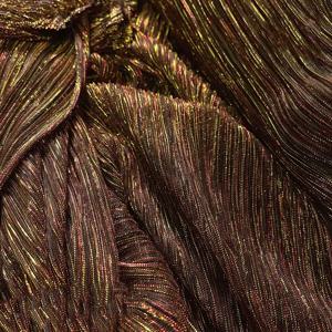 금속 밝은 실크 반짝이는 메쉬 크레페 원단 파티 웨딩 원피스, DIY 원단 배경 장식 직물, 스트레이트 길이 1m