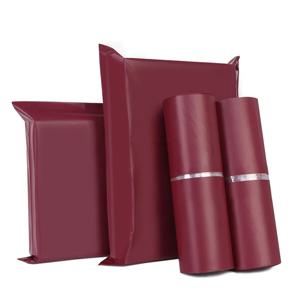 50Pcs 새로운 갈색 빨간색 택배 메일러 가방 포장 폴리 패키지 플라스틱 자체 접착 익스프레스 가방 봉투 우편 주머니 메일 링