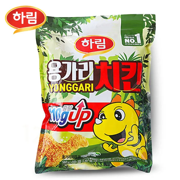 하림 용가리 치킨 450g+치킨너겟 100g